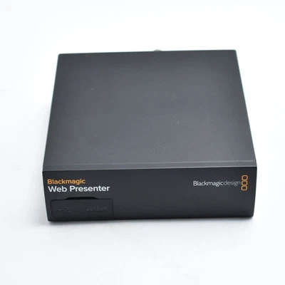 Blackmagic Design Web Presenter BDLKWEBPTR720p HD video streaming Excellent - Image 1 of 4