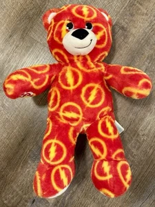 Build A Bear The Flash DC Comics Teddy Bear Plush Justice League - Picture 1 of 6
