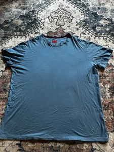 ISAIA Blue T-Shirt Lightweight (Measurements Included) XXL Small Nick - Picture 1 of 11