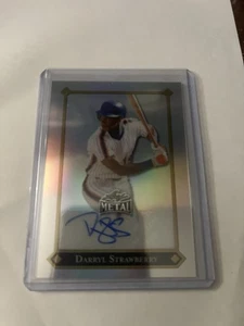 2025? Leaf Metal Darryl Strawberry handsignierter Refraktor #LGR-DS1 #7/35 - Bild 1 von 2