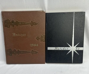 Hatchet Anuario Washington High School Bethel Kansas 1963 1964 Lote 2 Libros - Imagen 1 de 21