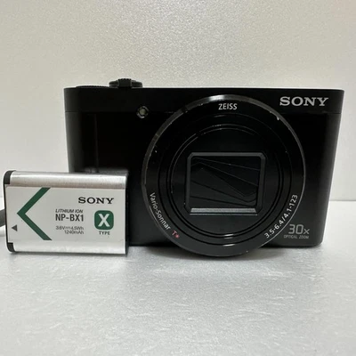 [NEAR MINT] Sony Cyber-Shot DSC-WX500 Black compact Digital Camera from Japan - Image 1 of 4