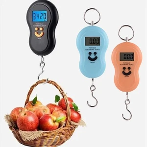 Báscula colgante digital 110 lb/50 kg báscula de equipaje portátil de carga con pantalla LCD - Imagen 1 de 20