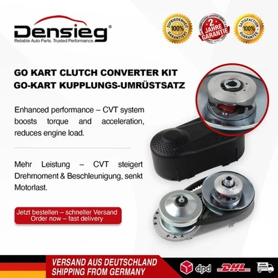 Densieg Go-Kart Kupplung 3/4" TAV 30 mit Zubehör 10T/12T Ritzel für 4-8 PS Motor - Bild 1 von 4