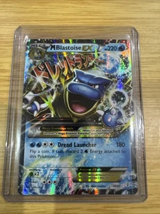 Tarjeta holográfica Pokémon Juego de cartas coleccionables Mega M Blastoise EX 18/83 generaciones casi nueva - Imagen 1 de 2