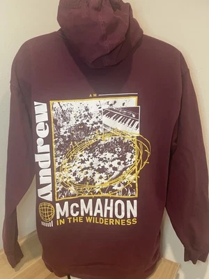 Independent Andrew McMahon Sudadera con Capucha Borgoña XL In Wilderness Something Corporate Foto 1 de 4
