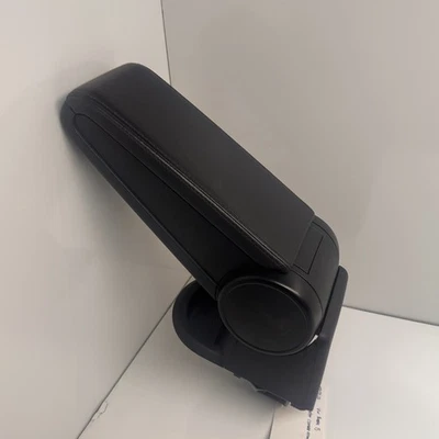 VW Beetle 2012-2019 consola central reposabrazos cuero negro reposabrazos OEM Foto 1 de 4