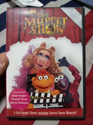 Best of the Muppet Show DVD Alice Cooper Vincent Price Marty Feldman 2001 B5 - Image 1 of 4