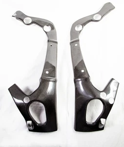 Suzuki GSXR 1000 L7 2017 onwards carbon frame cover set gloss finish - Picture 1 of 3