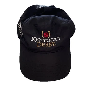 Kentuckey Derby Mens Hat Cap Black OC Outdoor Cap One Size Adjustable - Picture 1 of 4
