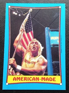 1987 Hulk Hogan American Made #35 Topps WWF Wrestling Card * Buy 2 Get 2 Free - Picture 1 of 15