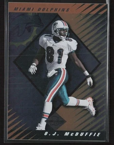 O.J. McDuffie 2000 Leaf Limited #53/4000 Miami Dolphins - Imagen 1 de 2