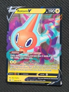 Rotom V 045/159 Crown Zenith Ultra Rare Pokemon Card NEAR MINT NM - Picture 1 of 2