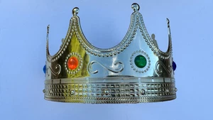 Regal King Adult Costume Crown - Picture 1 of 4
