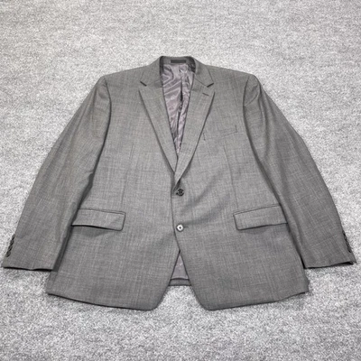 Blazer Lauren Ralph Lauren Para Hombres 48R Gris Lana Elastizado Abrigo Deportivo Dos Botones Foto 1 de 4