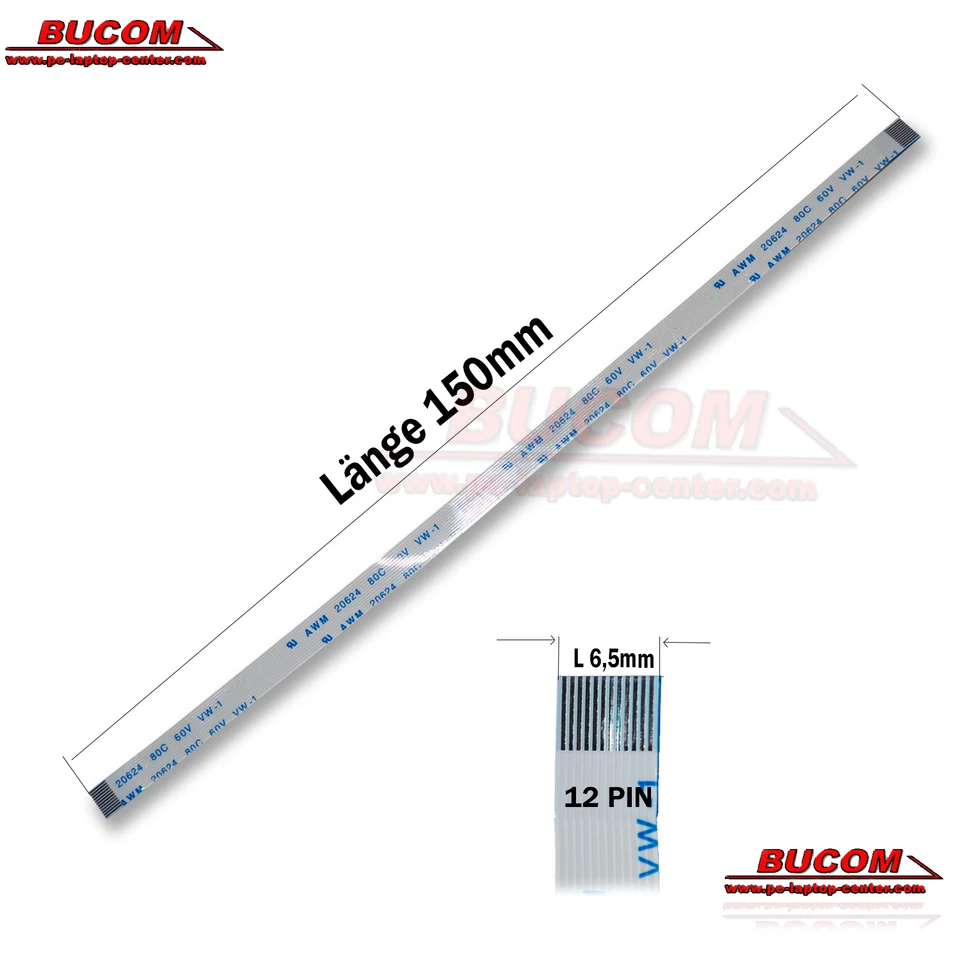 HP Power Button Cable Kabel E220709 AWM 20798 80C 60V VW-1 AVM 2896 80C VW-1 - Image 1 of 1