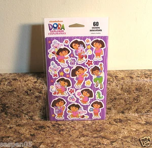DORA THE EXPLORER Sticker Set Dora Boots Diego Stickers NEW - Picture 1 of 2