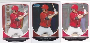 Jeff Gelalich 2013 Bowman BP15 Prospect Card Lot Chrome +Base w/parallel - Picture 1 of 1