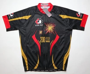 BNWT MARCELLO BERGAMO VINTAGE FULL ZIP CYCLING SHIRT JERSEY TRIKOT NEW MENS 3XL - Picture 1 of 13