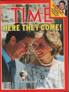 Vintage 11. November 1985 Prinz Charles Prinzessin Diana USA Royalty, Sammlerstück - Bild 1 von 1