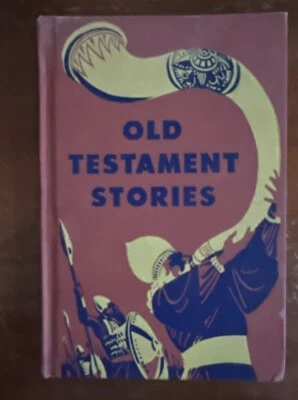 Old Testament Stories Children Book Webster Publishing 1952 Hardback School Copy - Image 1 of 4