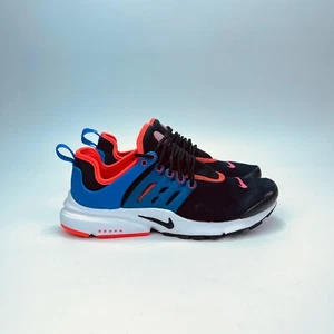 Nike Air Presto Black Racer Blue Athletic Comfort Shoes DZ4406-001 Women Size 7 - Picture 1 of 11