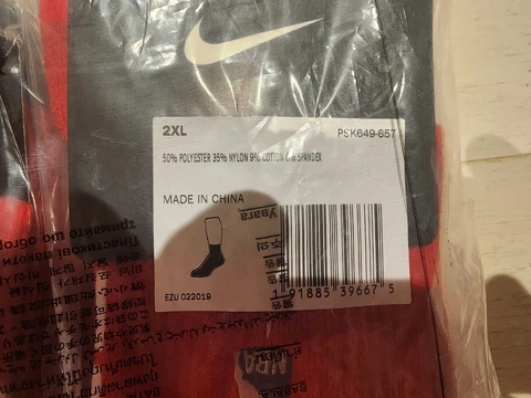 Nike NBA socks XXL (6-Pairs) Washington Wizards Red Cover