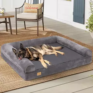 Cama para perro lavable XXL cojín para perro cesta ortopédica para perro felpa alfombra sofá para perro - Imagen 1 de 20