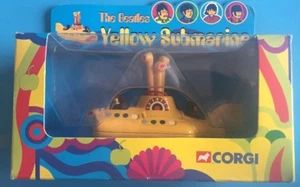 THE BEATLES ltd ed 2000 UK CORGI GIALLO SOTTOMARINO SCATOLA ORIGINALE 05404 - Foto 1 di 6