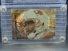 1996 Select Certified Edition Curtis Martin Gold Team Insert #16 Patriots V484