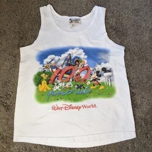 Walt Disney World Kids "100 Years of Magic" Tank Top~Size M - Picture 1 of 3