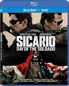Sicario Day of the Soldado Benicio Del Toro (BLURAY) CHOOSE WITH OR W-OUT A CASE - Picture 1 of 1