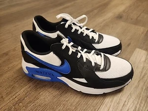Nike Air Max Excee White Black Game Royal Blue Sneakers Mens Size 9.5 FQ8738-010 - Picture 1 of 7