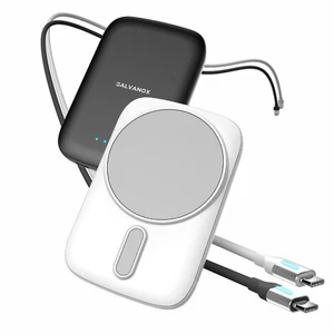 Power Bank MagSafe for iPhone 5000mAh USB-C Fast Charging Portable Charger 2Pk - Picture 1 of 8