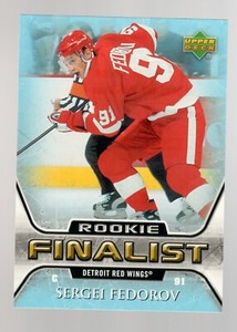 2005-06 Upper Deck Sergei Fedorov - #72 - Detroit Red Wings