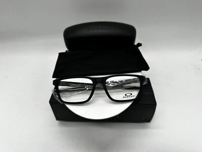 Oakley Eyeglasses OX8164 Port Bow 8164-0155 Satin Black Men 55mm - Image 1 of 4
