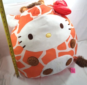 Squishmallow Jumbo 20 inch Hello Kitty GIRAFFE costume cosplay Sanrio Plush - Picture 1 of 14