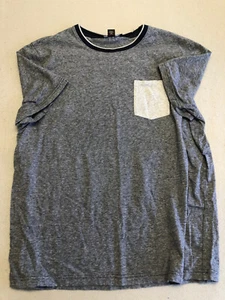 Michael Kors Men's Extra Large Shirt Gray Short Sleeve Pocket Tee - Picture 1 of 4
