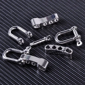 10 x Paracord Armband Verschluss U Schäkel Schnalle Buckle Outdoor Vertellbar - Bild 1 von 6
