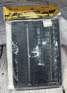 Central Valley #1601 Styrene Fencing Railroad Train Layout Scenery HO Scale - Picture 1 of 5