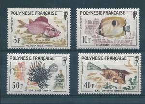 Polynesia Polynesie 1962 Fauna Fish 4 Val MNH MF16321 - Picture 1 of 1