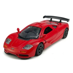 1/36 Scale McLaren F1 Model Car Diecast Toy Cars 2 Doors Open Pull Back Red - Picture 1 of 10