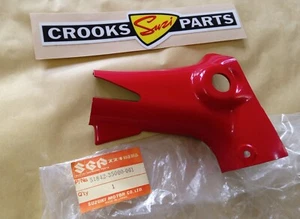 51842-35000-061 FR70K 1973/FR80M 1975 Suzuki Red Left Hand Lower Handlebar Cover - Picture 1 of 7