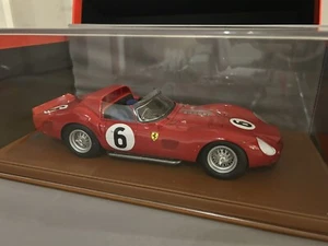 Ferrari 330 TRI Winner Le Mans 1962 Limited 99 1/18 BBR Leather Base - Imagen 1 de 9