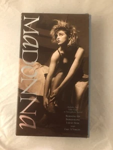 MADONNA VHS 1983 4 Video Songs Lucky Star Borderline Like A Virgin Burning Up - Picture 1 of 3