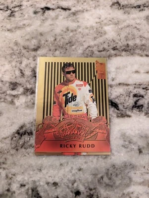 1995 Press Pass VIP Ricky Rudd Fan’s Choice Card # FC 7 of 9. Gold - Image 1 of 2