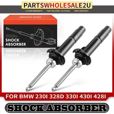 2x Front Left & Right Shock Absorber for BMW 328d 14-18 328i 12-16 330i 17-18 - Image 1 of 4