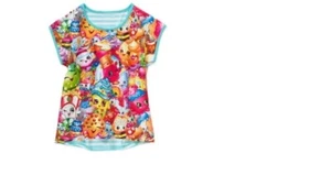 Girl's Shopkins Striped Jersey Back Top Size 6/6X New with tags - Picture 1 of 1