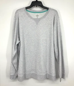 St. Johns Bay Sweatshirt Damen Übergröße 2X klassisch grau Spacedye Pullover neu mit Etikett - Bild 1 von 8