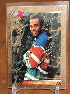 1992 Bowman Howard House Foil # 581 Baseball Card ~ NM/MT ~ Milwaukee Brewers - Image 1 of 2